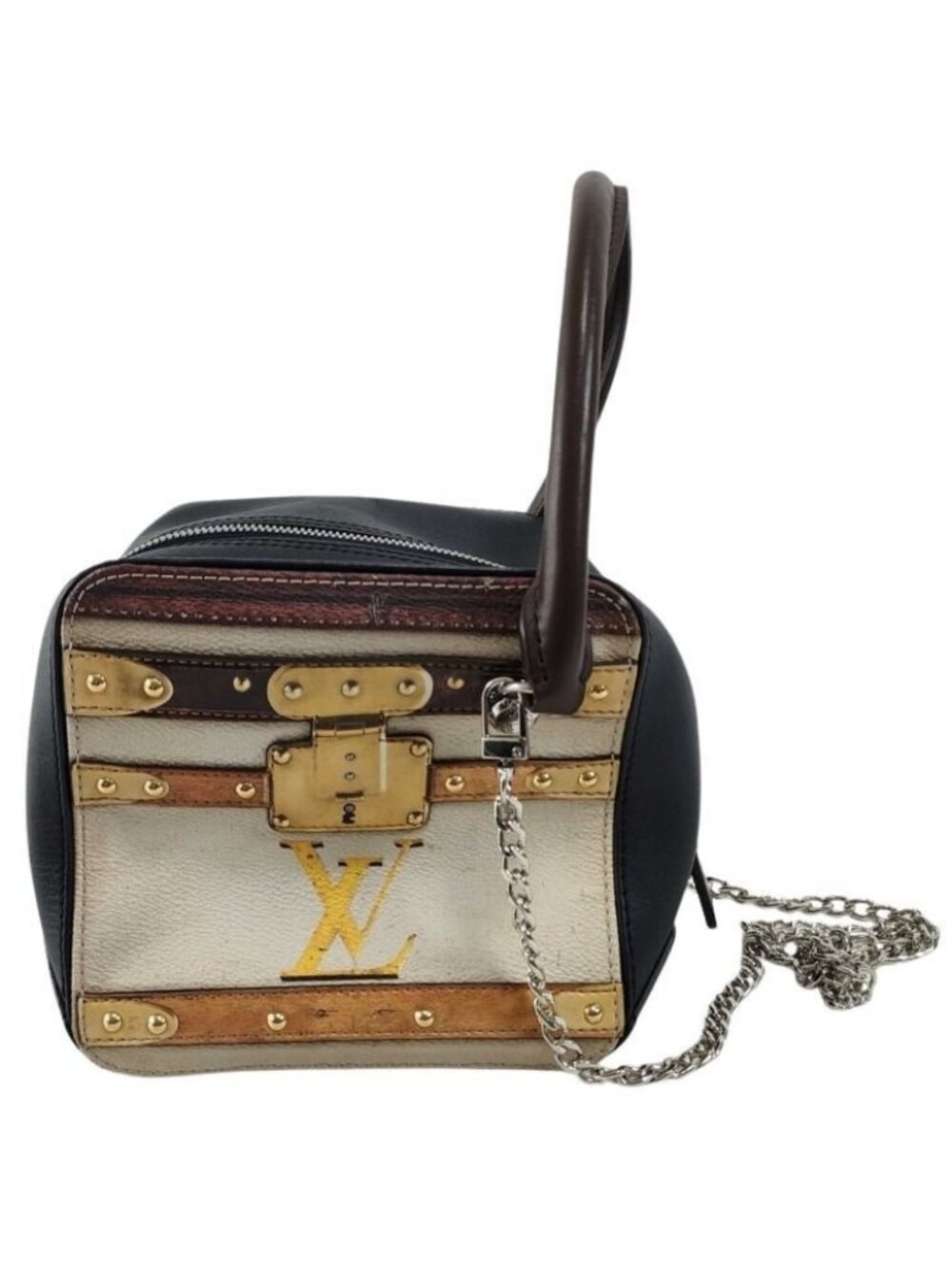 Louis Vuitton Square Trompe L'oeil Collection Infini Print Multicolor Calfskin
